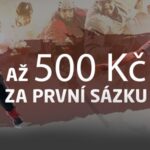 500 Kč na první sázku zdarma u Synottipu