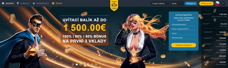 power casino web