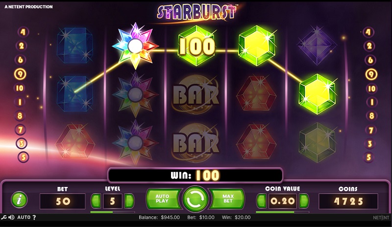 Starburst automat