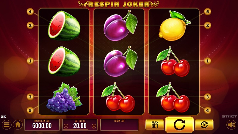 Respin Joker náhled hry
