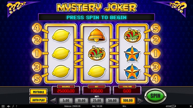 Mystery Joker náhled automatu