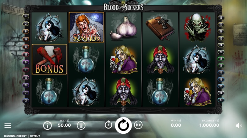 Blood Suckers náhled automatu