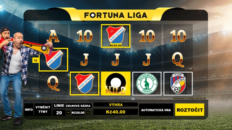 Fortuna: Liga náhled automatu