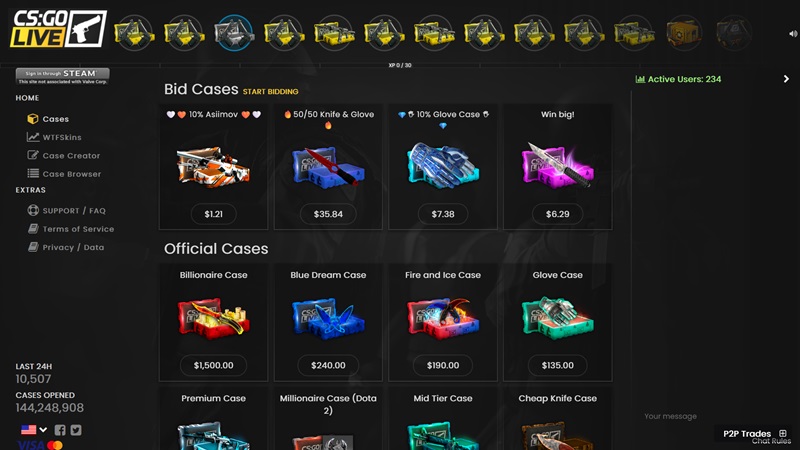 Platforma CSGOLive