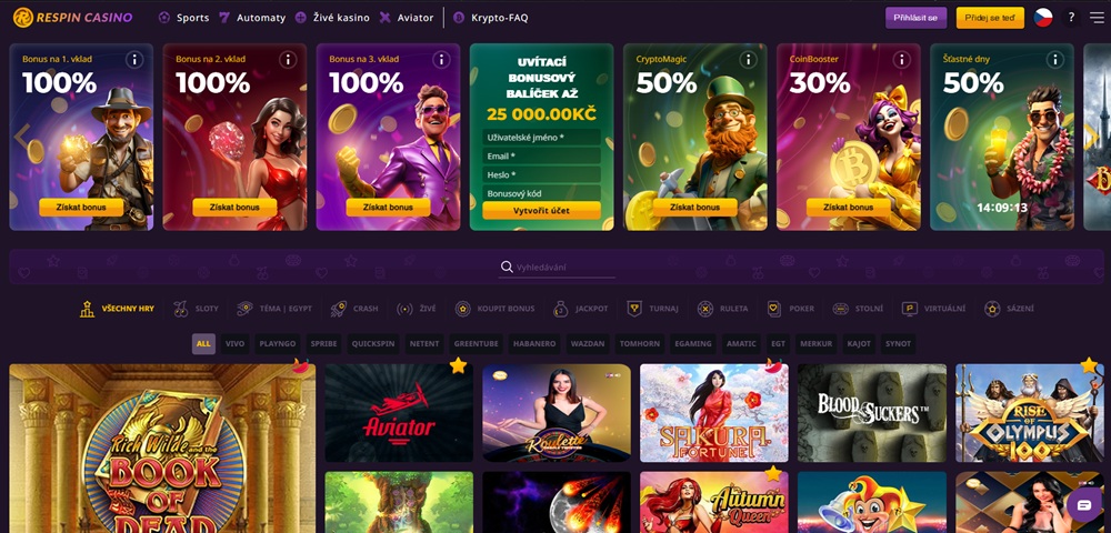 respin casino uvodni