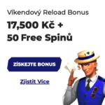Vikendovy Reload Bonus