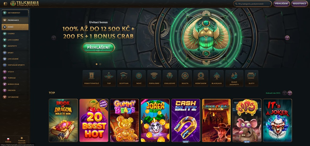 Talismania casino