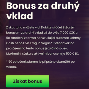 Bonus K Druhemu Vkladu