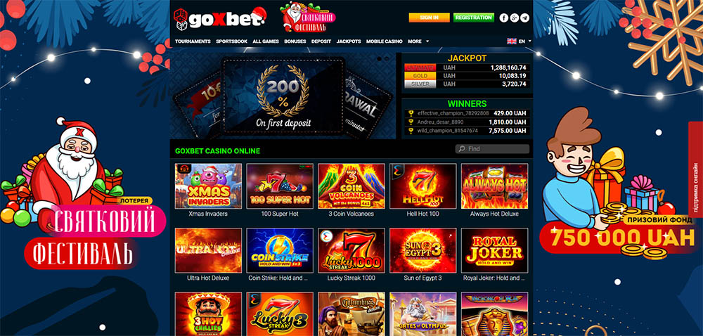 GoxBet casino