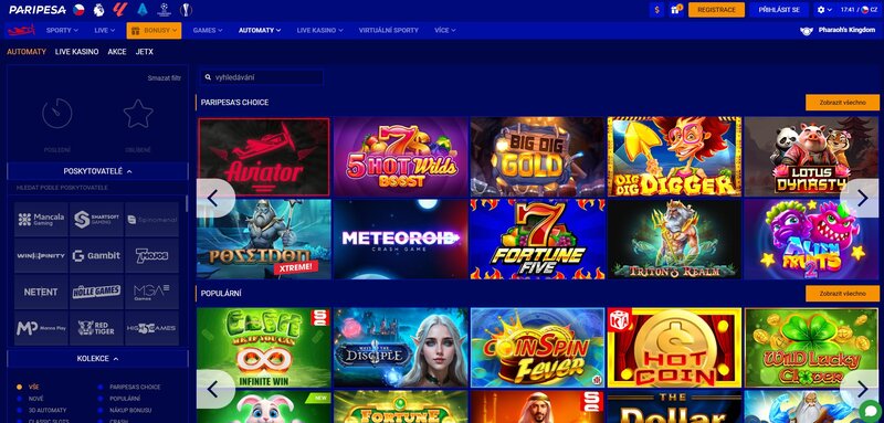 Paripesa casino