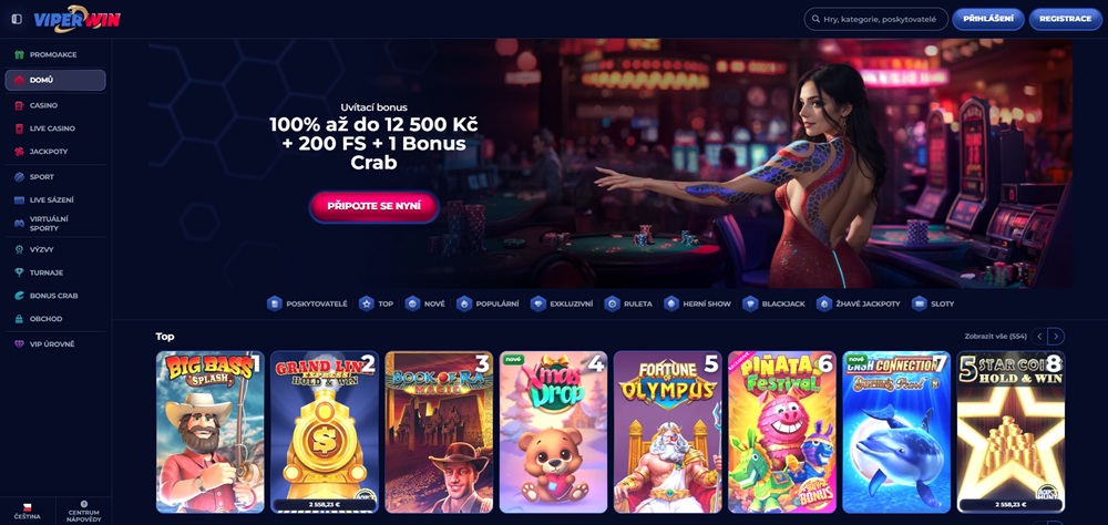 07221 viperwin casino úvodní