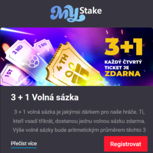 3 + 1 Freebet