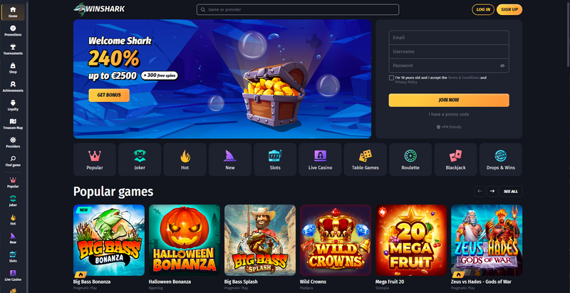 WinShark casino