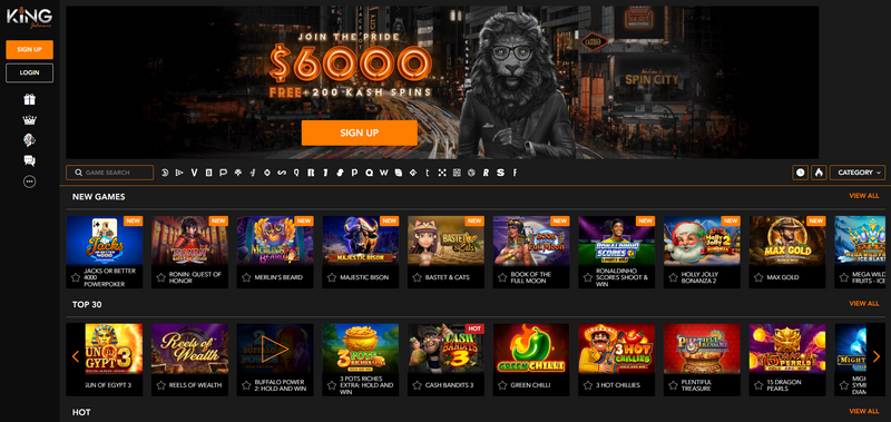 King Johnnie casino