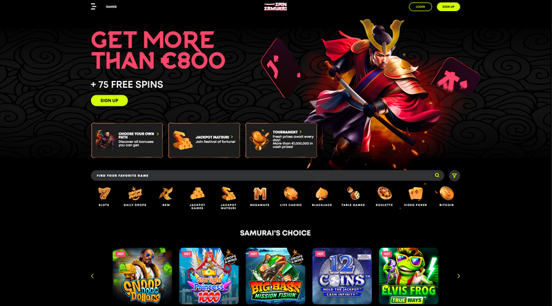Spin Samurai casino