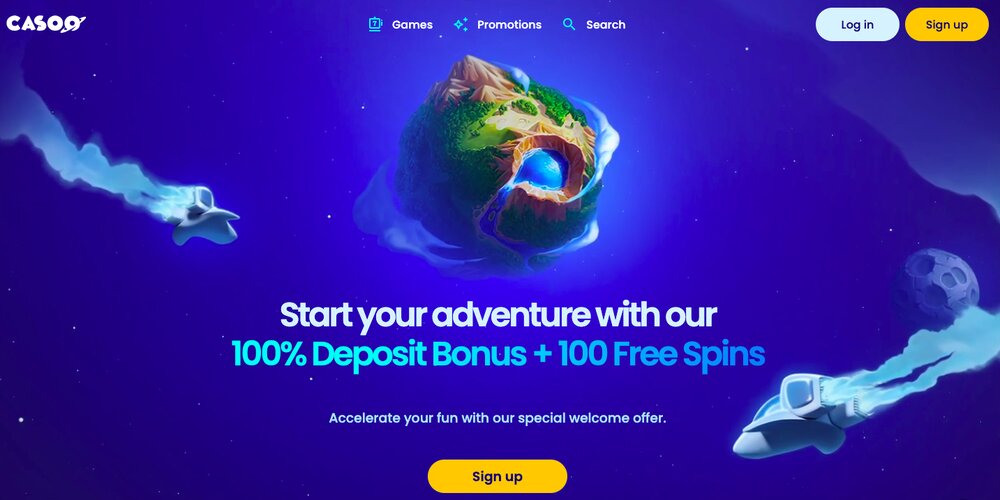 Casoo casino uvítací bonus