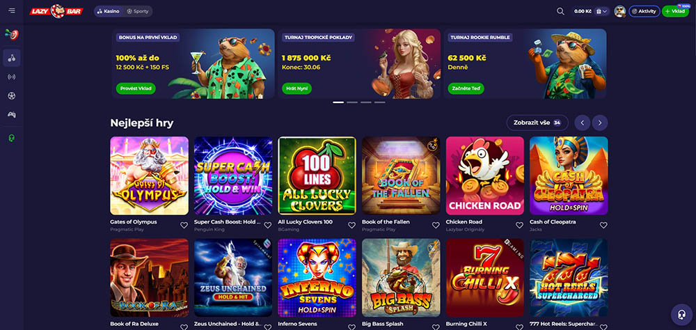 Lazybar casino