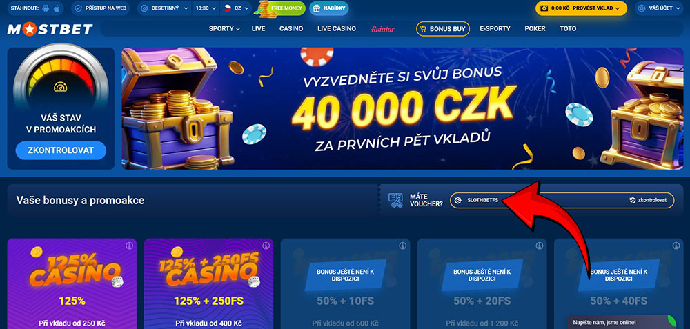 Casino bez nutnosti vkladu