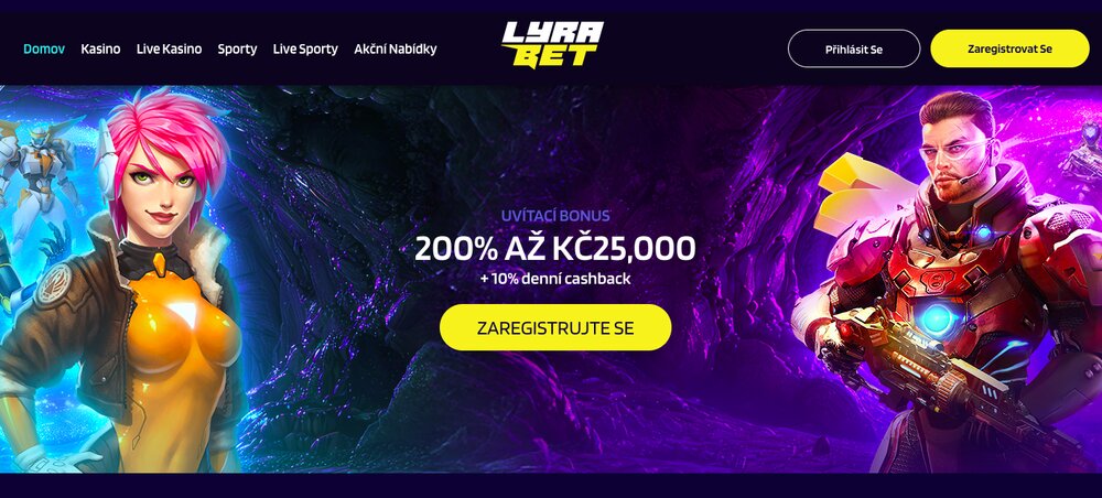 Lyrabet uvítací bonus