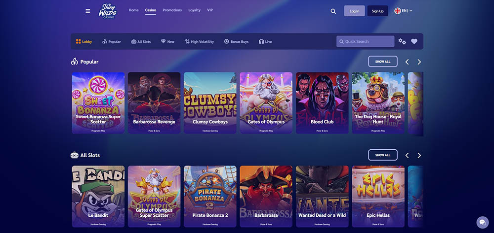 ShinyWilds casino