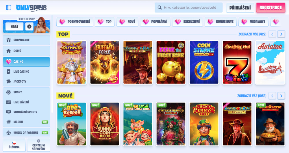 OnlySpins casino