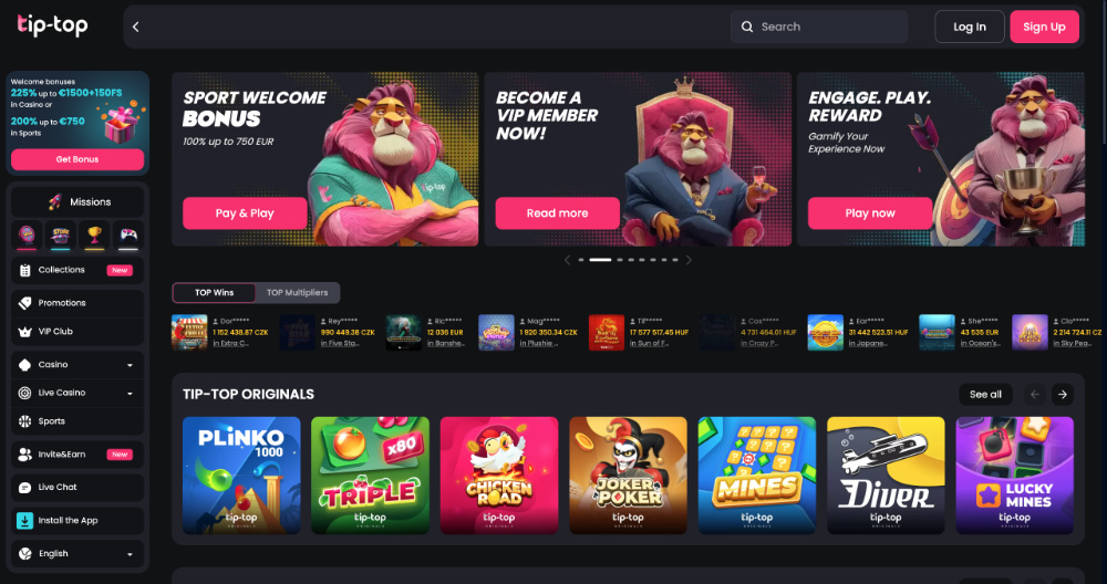 Tip Top casino