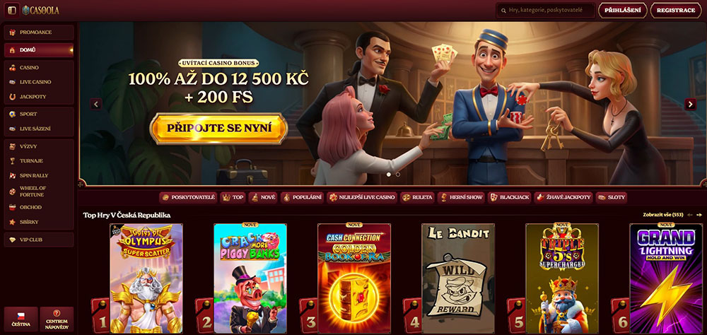 Casoola casino úvod