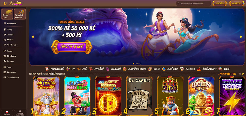 AlaWin casino úvod