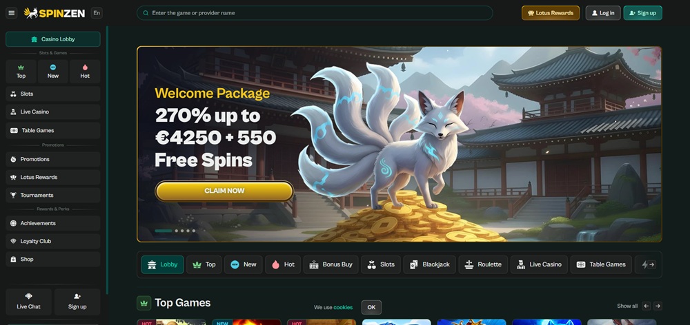 Spinzen casino
